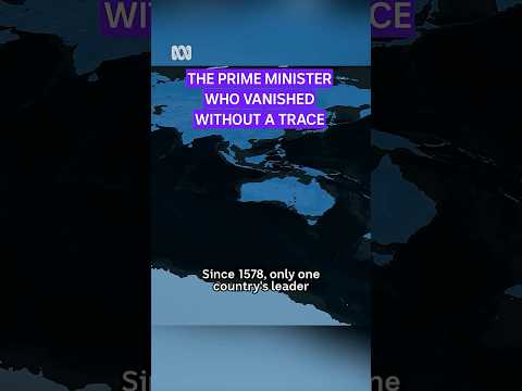 Harold Holt walked into the ocean… and never came back ️‍ ️ PrimeMinister HistoryTok