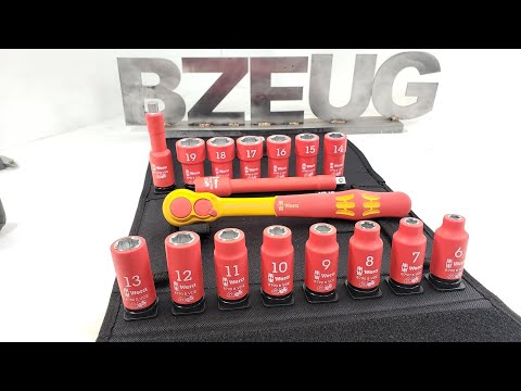 Wera Zyklop VDE Insulated Socket Set