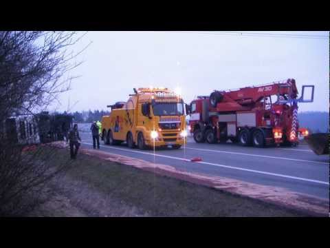 Dopravní nehoda 3.4.2013 silnice 1/3 u Čerčan a Čtyřkol