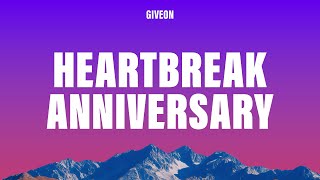 Download lagu Giveon - Heartbreak Anniversary (Lyrics) mp3 Download lagu Giveon - Heartbreak Anniversary (Lyrics) mp3