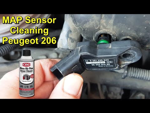 MAP Sensor Cleaning - Peugeot 206