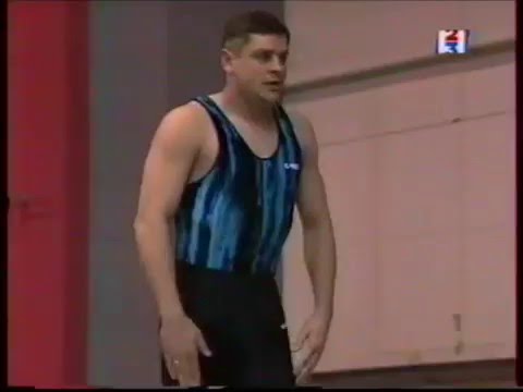 Alexander MOSKALENKO (RUS) trampoline - 2001 Match France vs Russia