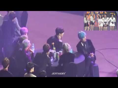 190115 SMA BTS(방탄소년단) Reaction to Griend Speech @ 28th Seoul Music Award