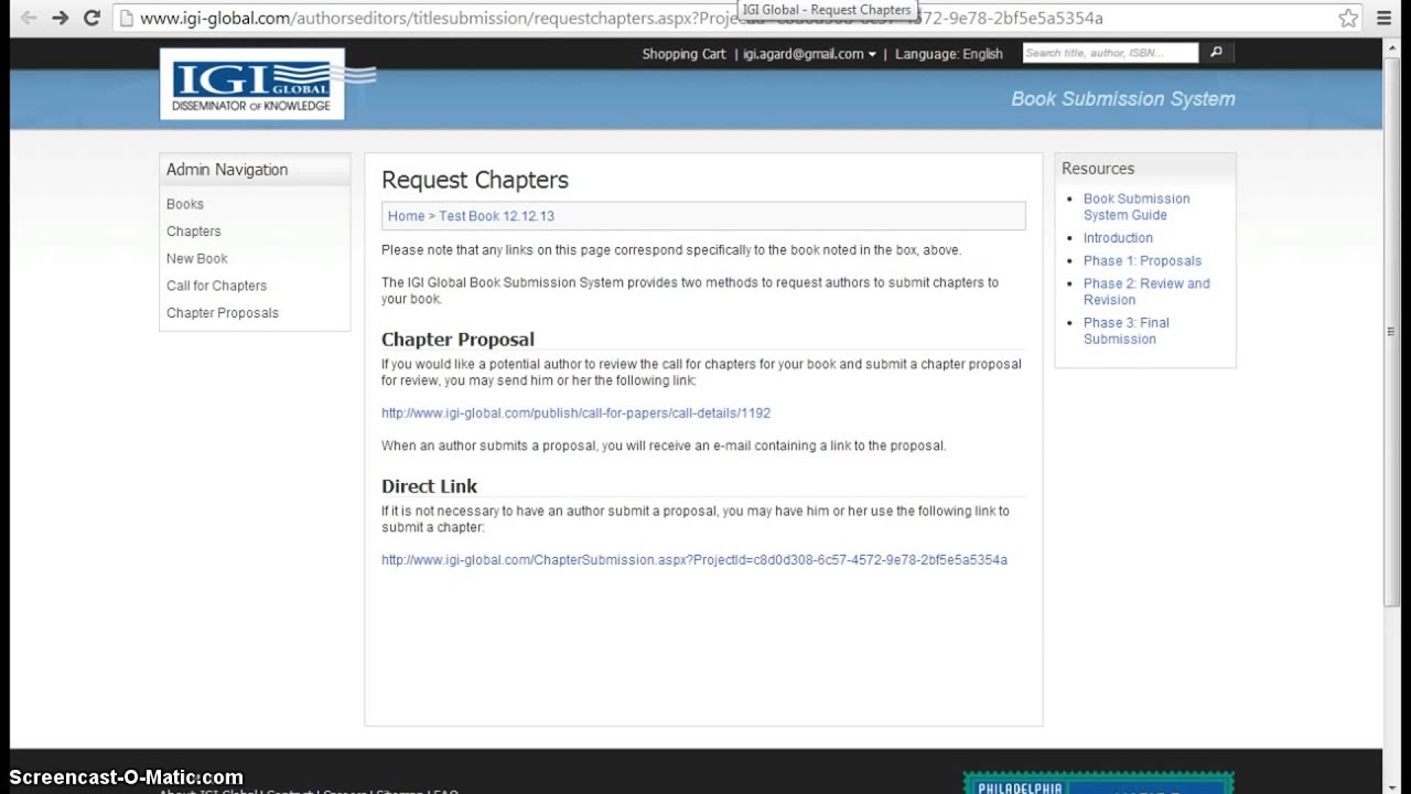 Step 4: Requesting Proposals