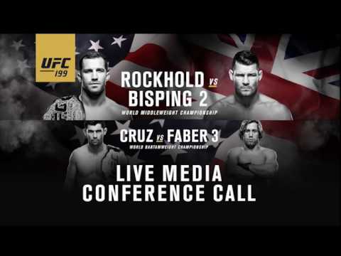 UFC 199: Rockhold vs Bisping 2 - Media Call