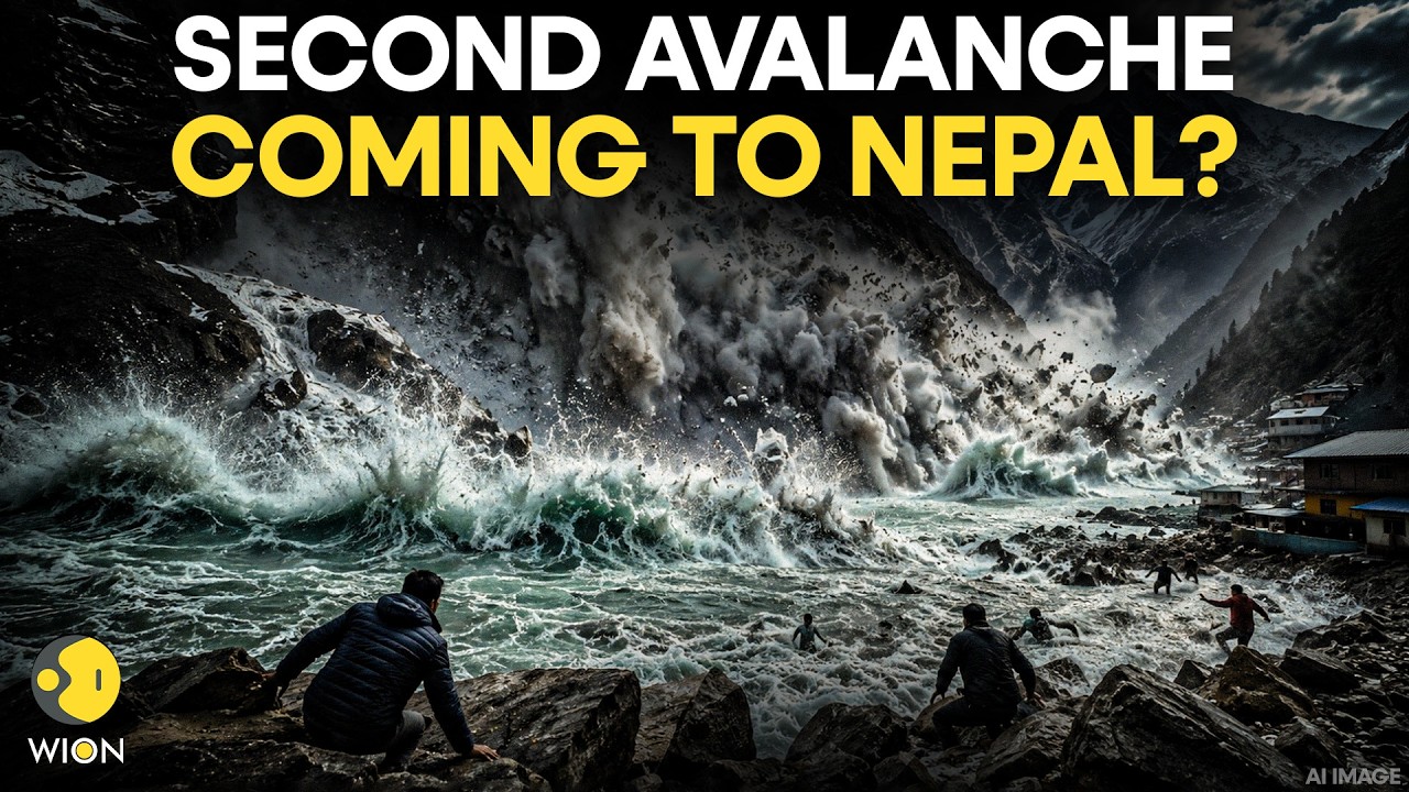 Nepal Flood LIVE: Massive Avalanche Surge Triggers Fresh Secondary Flood Warnings | Nepal Crisis