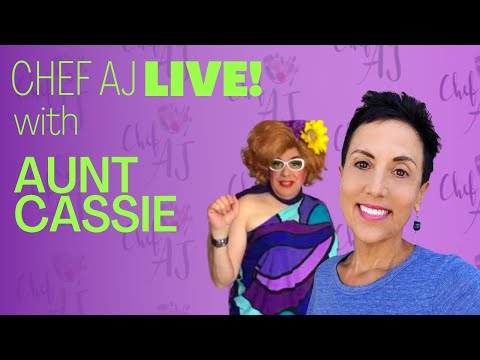 Best and Safest Mandolin Ever | Chef AJ Live with Aunt Cassie's Summer Tupperware