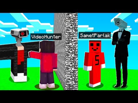 YOUTUBERI YAPI KAPIŞMASINDA HİLE İLE TROLLEDİM !!  - Minecraft