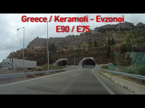 E75/E90 Driving north of Greece 2x Speed