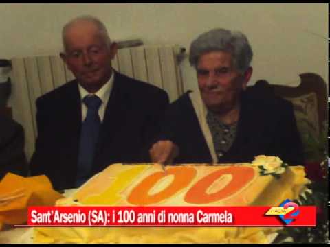 Sant'Arsenio (SA): i 100 anni di nonna Carmela