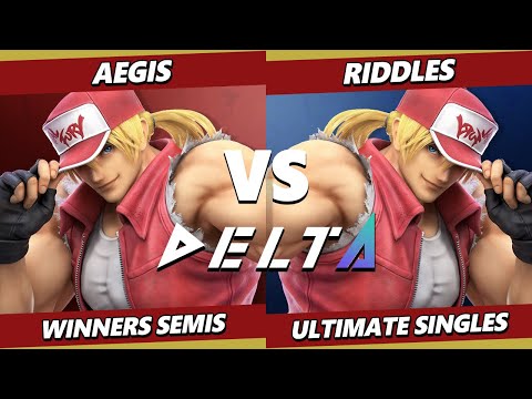 Delta 4 Top 8 - Aegis (Terry) Vs. Riddles (Terry, Kazuya) Smash Ultimate - SSBU