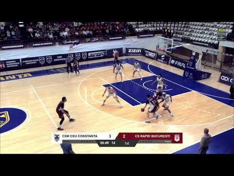 LNBM Getica 95 2023-2024: CSM CSU Constanța - Rapid București (Places 5-6, Game 2)