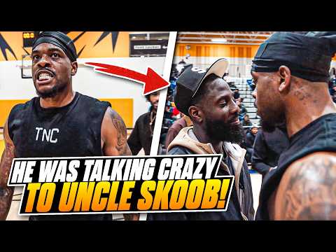 Malik Dunbar Was Talking ABSOLUTELY CRAZY To Uncle Skoob During This 1v1...