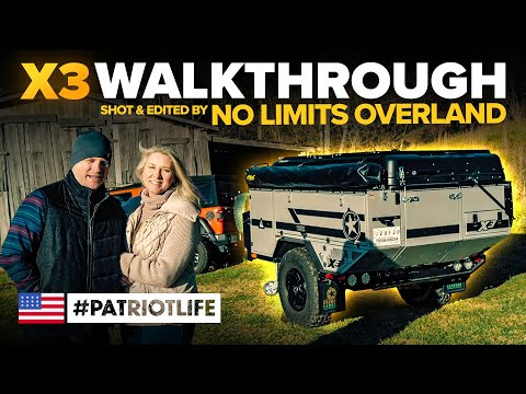 USA Patriot Campers X3 Walkthrough - Shot And Edited By No Limits Overland