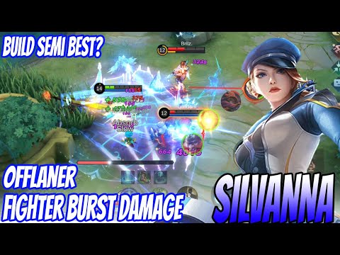 SILVANNA BURST INSTANT DELETE COMBO - Silvanna Best Build 2023 - Build Silvanna Tersakit 2023 ~ MLBB