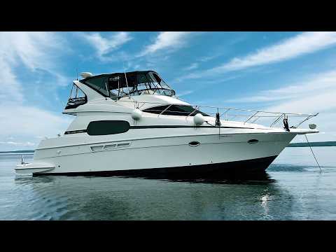 2001 Silverton 410 Sport Bridge Our Journey Video