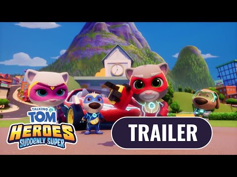 Talking Tom Heroes: Suddenly Super Trailer and Theme Song