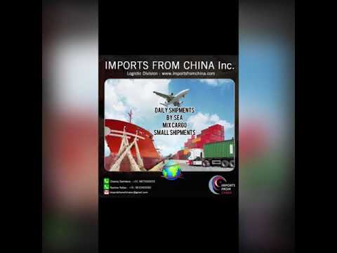 LCL Cargo Shipment From China To India