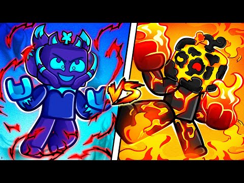 Blox Fruits BEAST vs ELEMENTAL Manhunt!