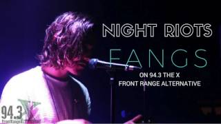 Night Riots - Fangs (Acoustic In-Studio on 94.3 The X)