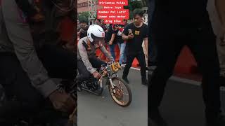 Download lagu Polisi nyobak bawa motor drag ??!😬😳 #shorts #dragbike mp3