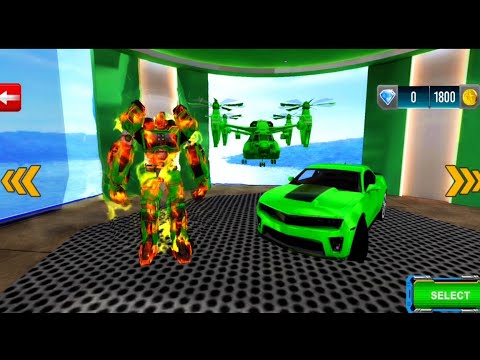 Train Robot Transport Transform 3d * Android Gameplay