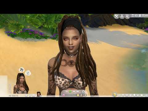 sims 4 realistic style download girl Lea Brown by Bonita100 Game Video Preview