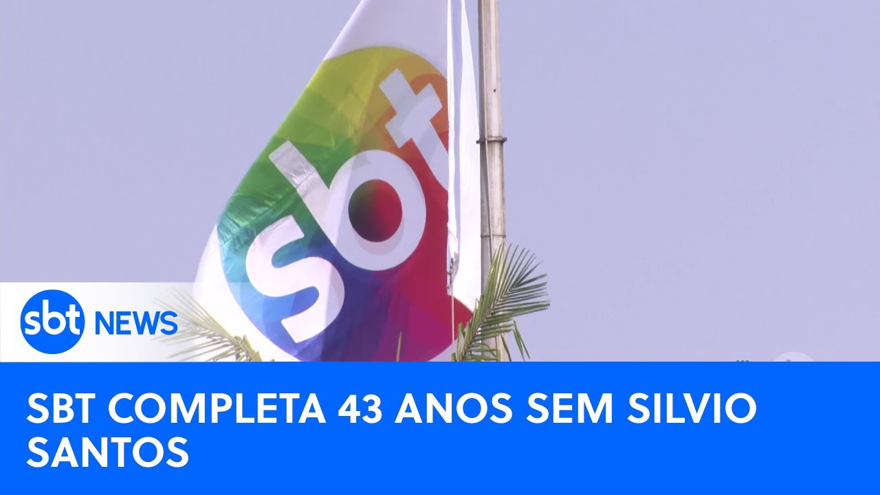 SBT celebra 43 anos: a primeira comemoração sem Silvio Santos | #SBTNewsnaTV (19/08/24)