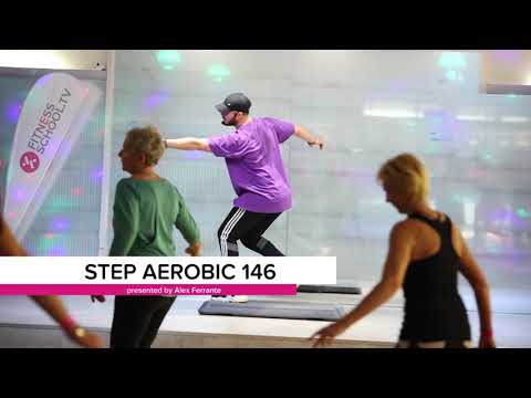 STEP AEROBIC 146 / Alex Ferrante / FITNESSSCHOOL.TV