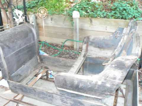 Antique Sleigh Restoration - Krause Haus Antiques