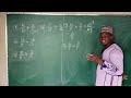 Multiplication And Division Of Fraction In Hausa Szariahausa Hausabeat Generalmathematics