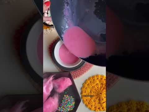 cotton candy hot chocolate| hot white chocolate| New year recipe😍😍