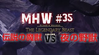 #35【MHW】【モンスターハンターワールド】【生実況】ウィッチャー～ベヒーモス!!