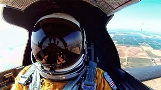 U2 Spy Plane • Cockpit View At 70,000 Feet