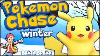Pokémon Winter Chase  Brain Break  GoNoodle Inspi