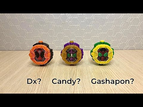 Phân biệt RideWatch Dx, Candy và Gashapon dòng Kamen Rider ZiO! Hướng dẫn cùng Bayka #62