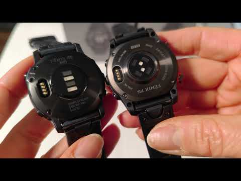 GARMIN Fenix ​​7s Solar vs. Fenix ​​6s Pro - quick comparison