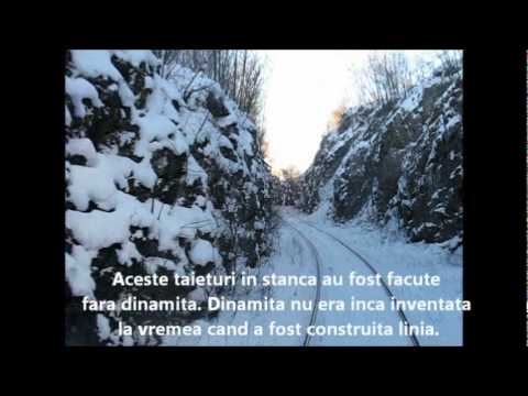 Iarna cu trenul pe ruta Anina - Oravita (versiunea in limba romana)
