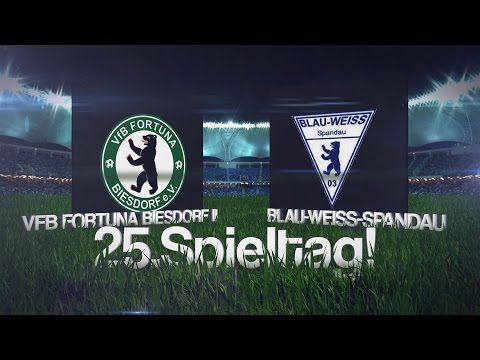 [25. Spieltag/Bezirksliga]VFB FORTUNA BIESDORF VS BLAU-WEISS SPANDAU