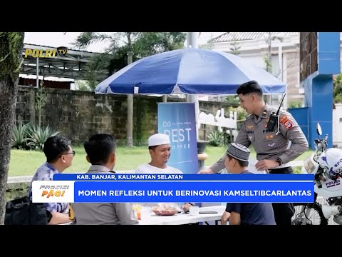 SATLANTAS POLRES BANJAR RAIH JUARA 1 LOMBA FILM PENDEK SAMBUT HARI LALU LINTAS BHAYANGKARA KE-70