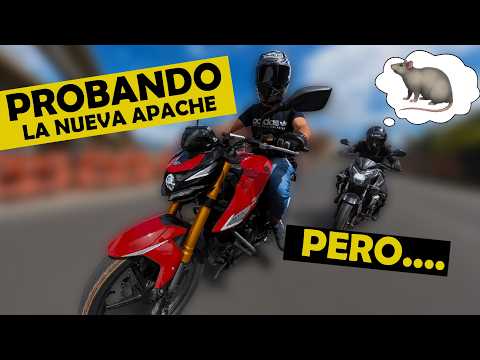 Prueba de manejo TVS Apache 160 4v NG