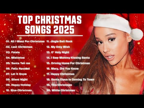 Top Christmas Songs 🎄Mariah Carey Ariana Grande Justin Bieber Michael Buble Kelly Clarkson Wham Xmas