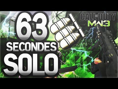 MW3: "SOLO 63 SECONDES MOAB!" - (SOLO 60 SECONDES MOAB)