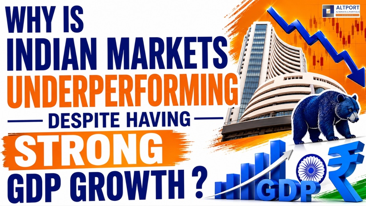 Why Indian Markets Are Underperforming Despite Having Strong GDP Growth ?