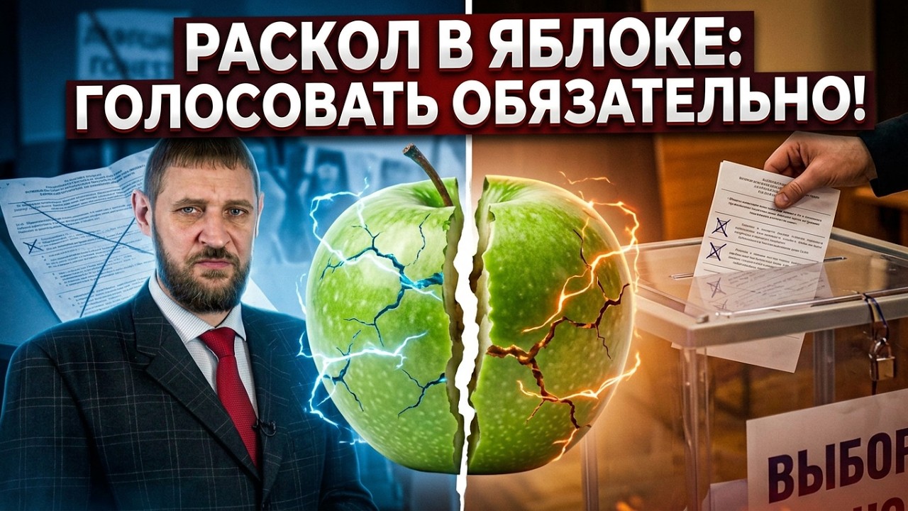 Раскол в "Яблоке", манипуляции Кремля | Прекрасная Россия