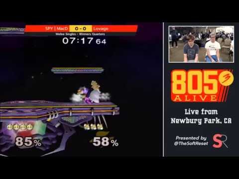 805 Alive 3 - SPY | MacD (Peach) vs. Lovage (Fox) - Winners Quarters