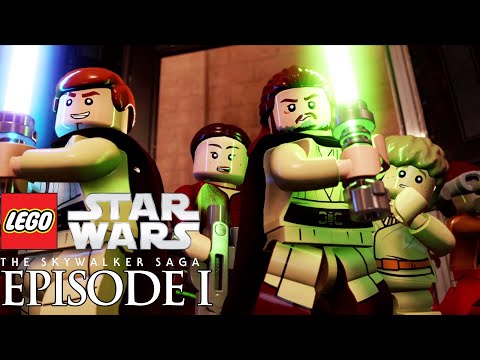 LEGO Star Wars: The Skywalker Saga Gameplay Walkthrough Part 1 - Episode 1 PS5