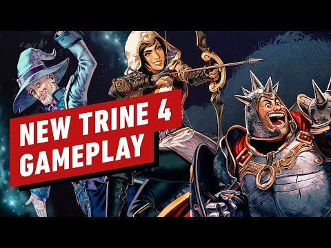 Trine 4: появилось геймплейное видео