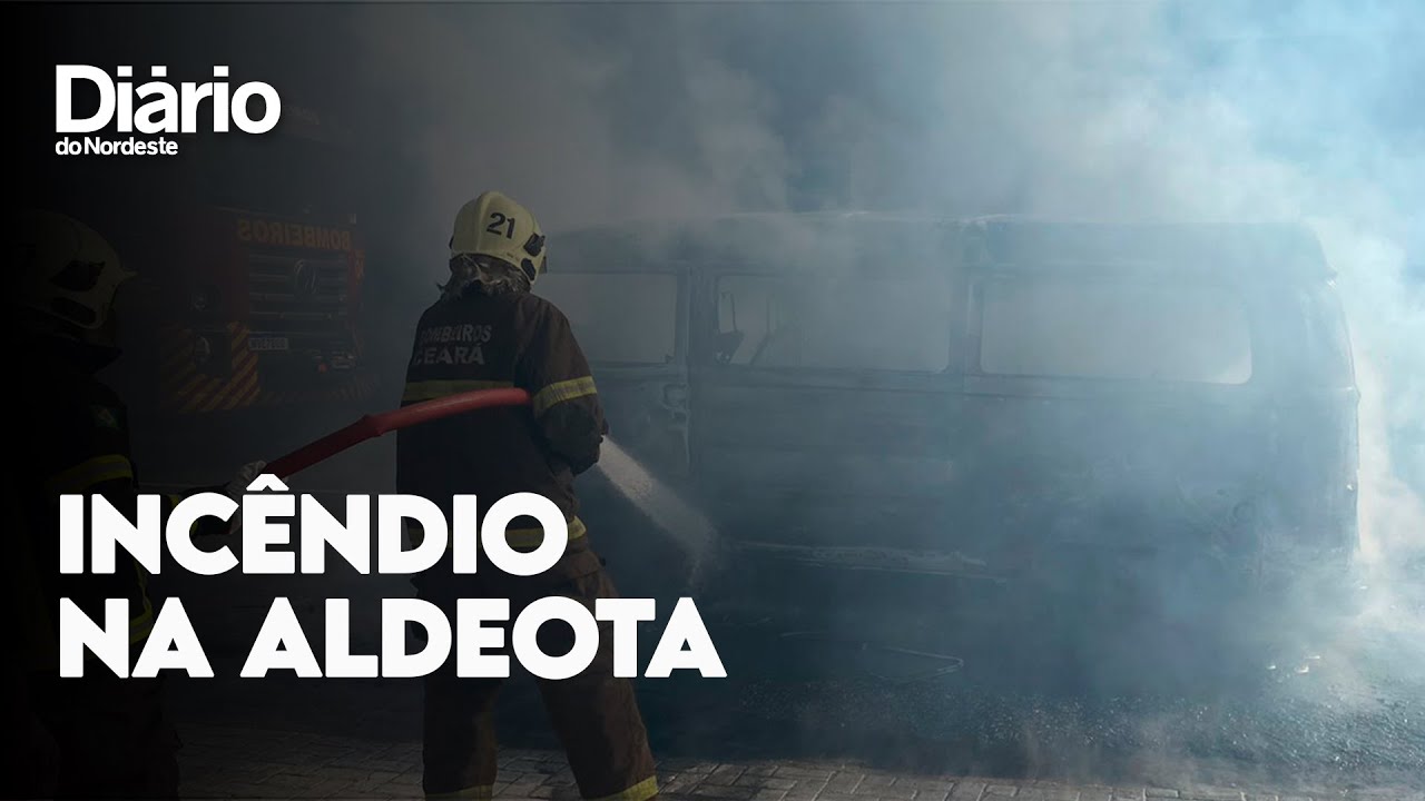 Imagem da notícia Carro sofre incêndio no bairro Aldeota, em Fortaleza