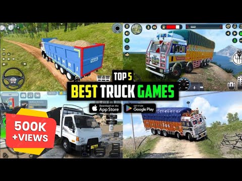 Top 5! Best Truck Driving Games for Android/IOS || 2026 NEW 🤯